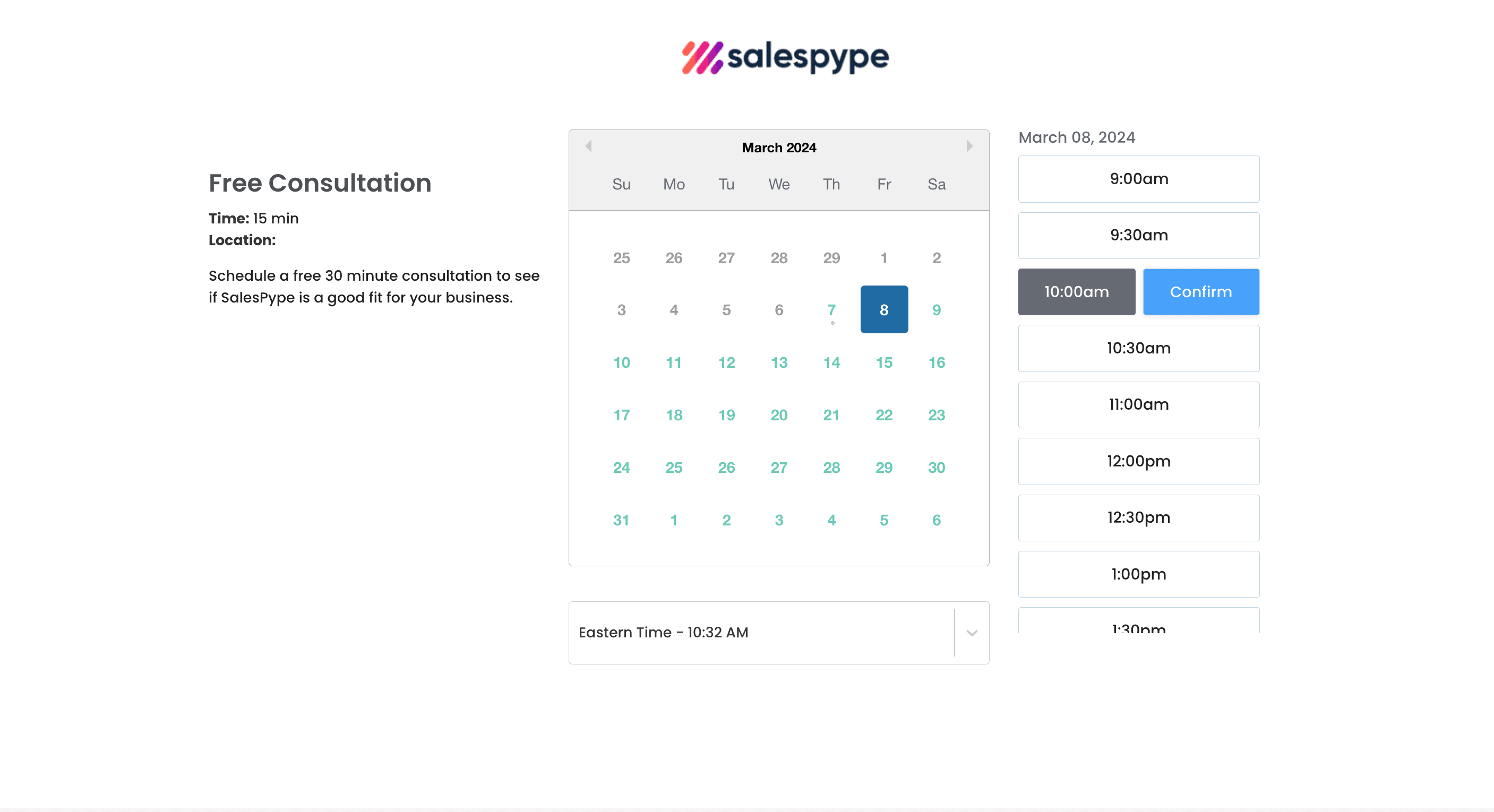 appointment scheduling software